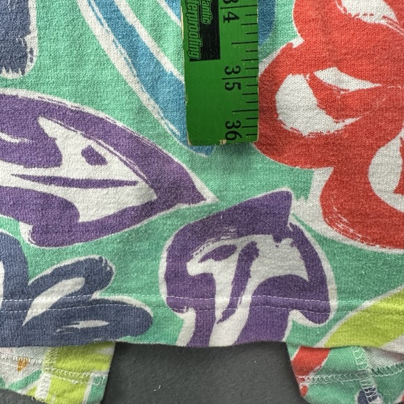 Vintage Espirit Tank Dress Women L Large Floral Sleeveless Summer Cotton Midi - Picture 7 of 7